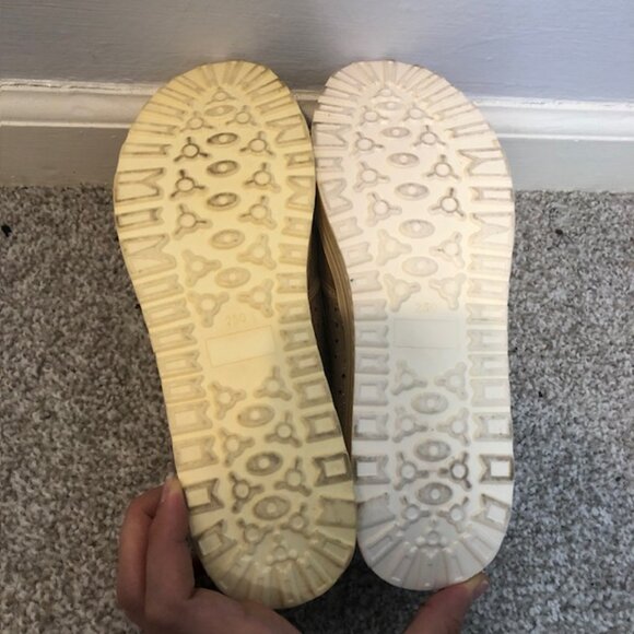 Brash Gold Floral Embroidered Slip-On Flats – Size 8 - Picture 5 of 8